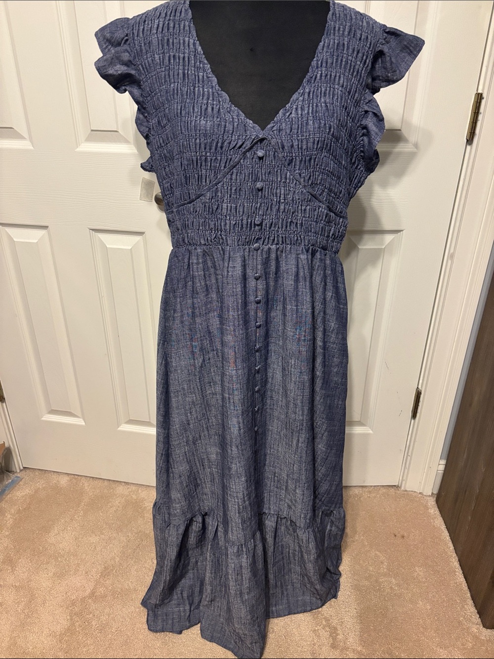 Skies Are Blue Ciela Tier Hem Dress